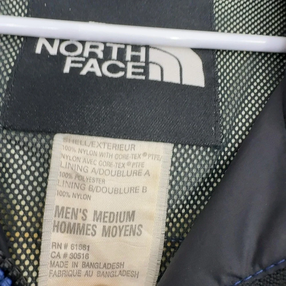Vintage The North Face Jacket Mens M Blue Nylon Gore Tex Mountain Parka Gorpcore